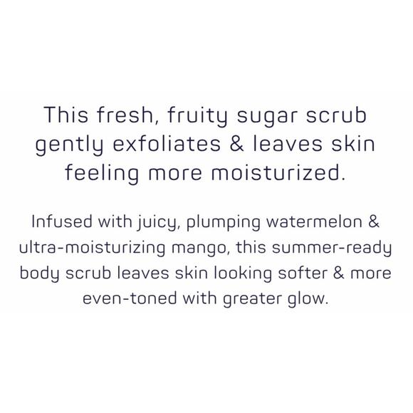 SpaLife Watermelon Mango Shower Shake + Body Scrub Bundle Cleanse & Glow s19 - Picture 2 of 8